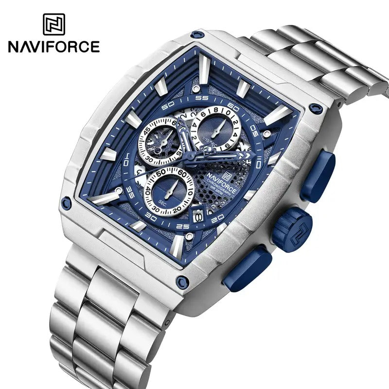 Luxury Second Dial Luminous Quartz Watch with Box
