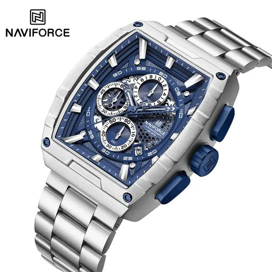 Luxury Second Dial Luminous Quartz Watch with Box